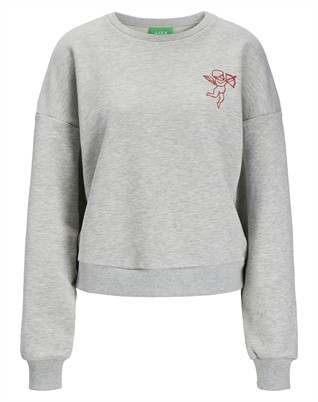 Valentine Relaxed Crew Sweatshirt